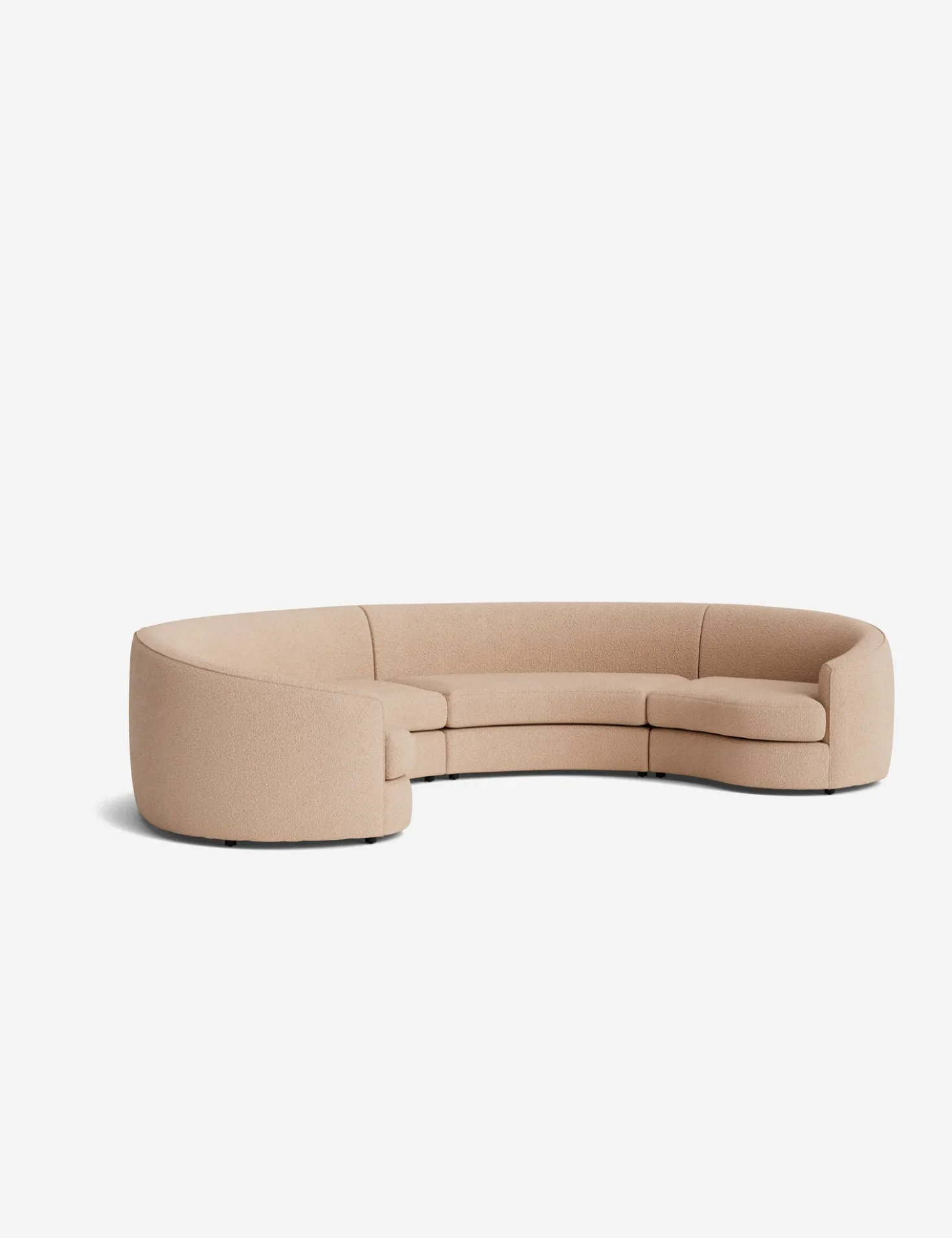 Imada Modular Curved Sectional Sofa