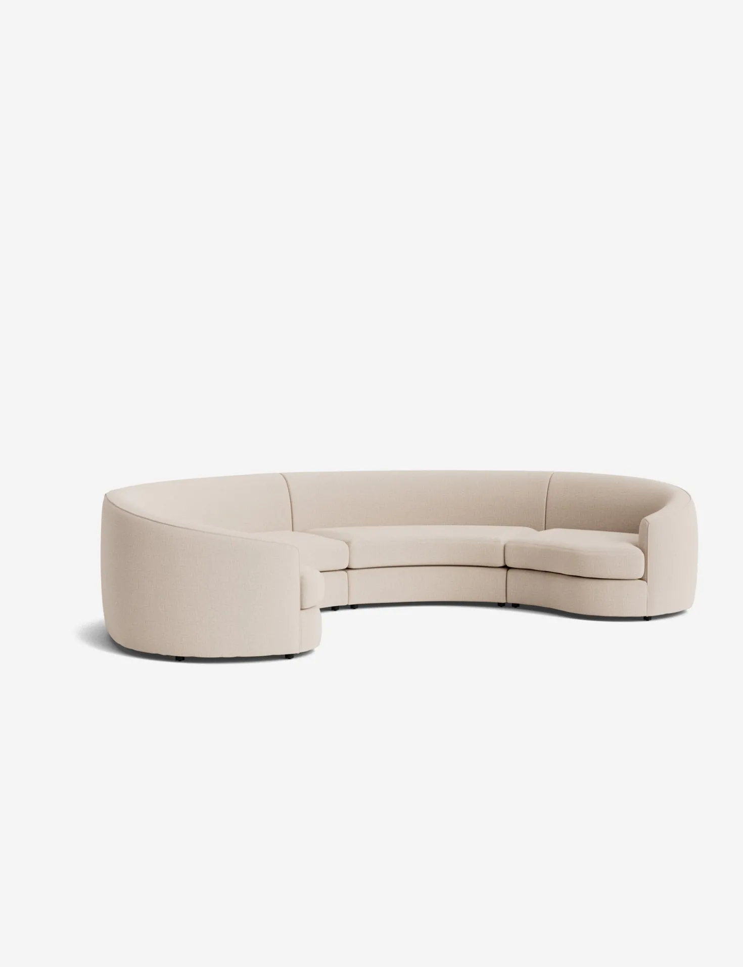 Imada Modular Curved Sectional Sofa