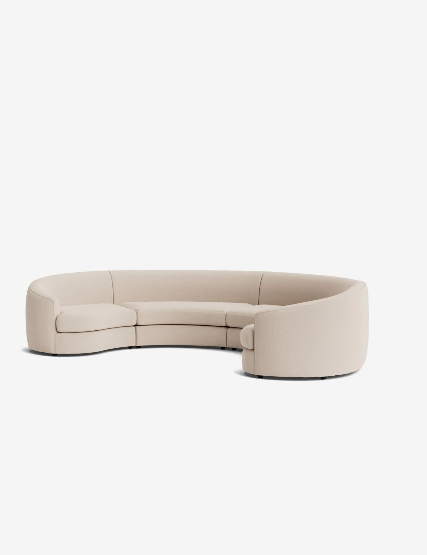 Imada Modular Curved Sectional Sofa
