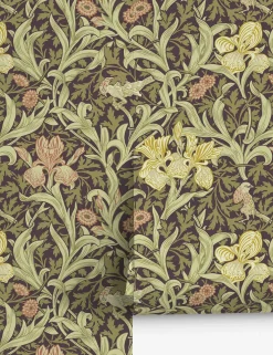 Iris Wallpaper by Morris & Co.