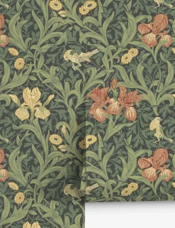 Iris Wallpaper by Morris & Co.