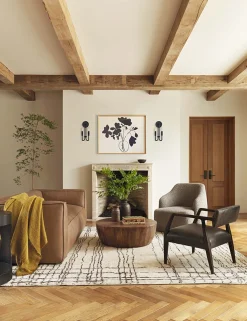 Jacob Round Coffee Table by Arteriors