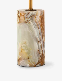 Jade and Brass Mini Table Lamp by Regina Andrew