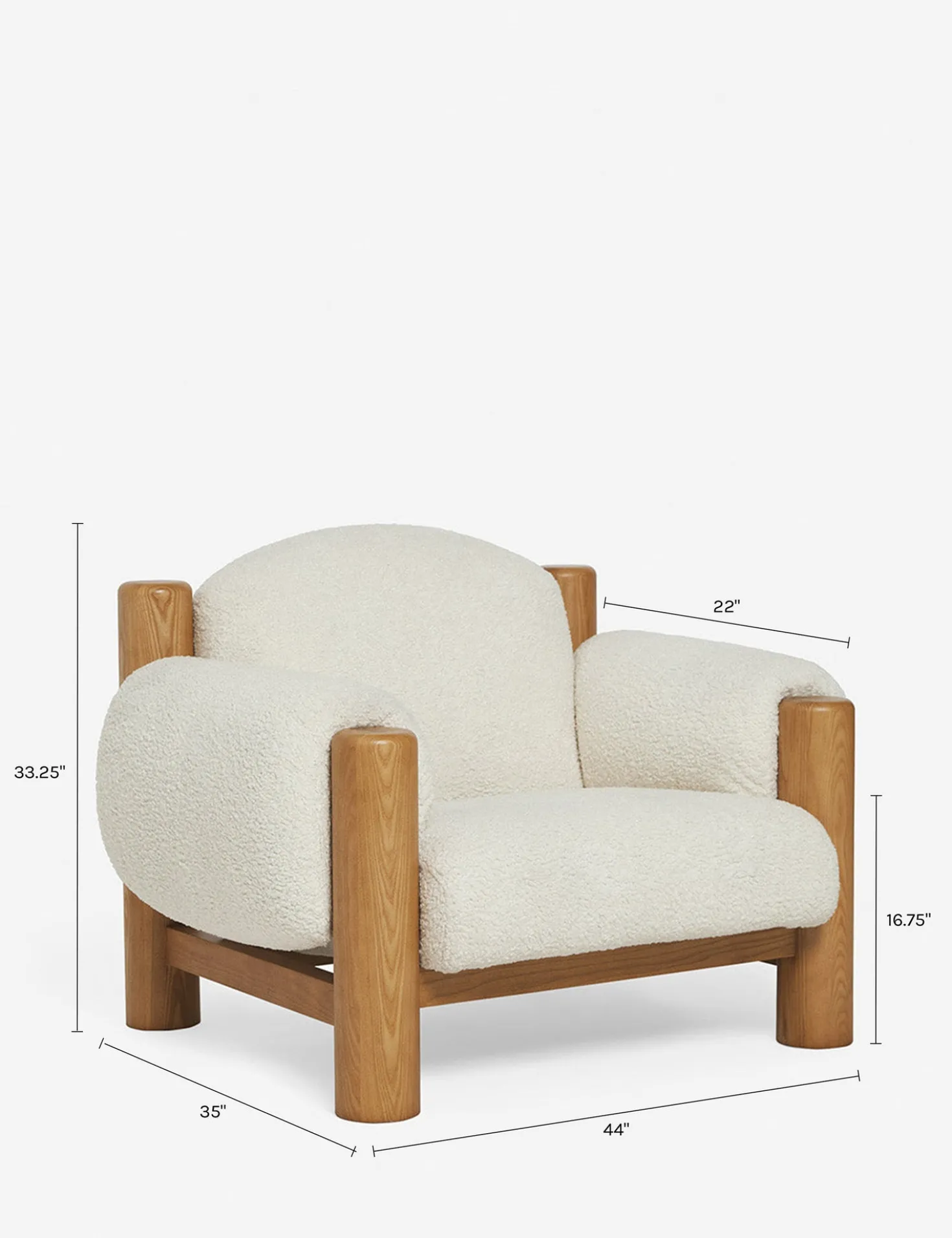 James Accent Chair by Sarah Sherman Samuel
