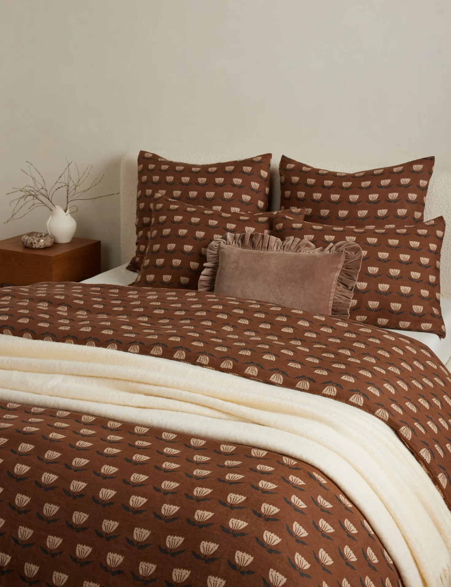 Janna European Flax Linen® Duvet Cover By Sarah Sherman Samuel