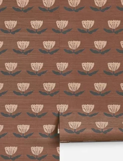 Janna Grasscloth Wallpaper by Sarah Sherman Samuel