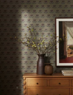 Janna Grasscloth Wallpaper by Sarah Sherman Samuel