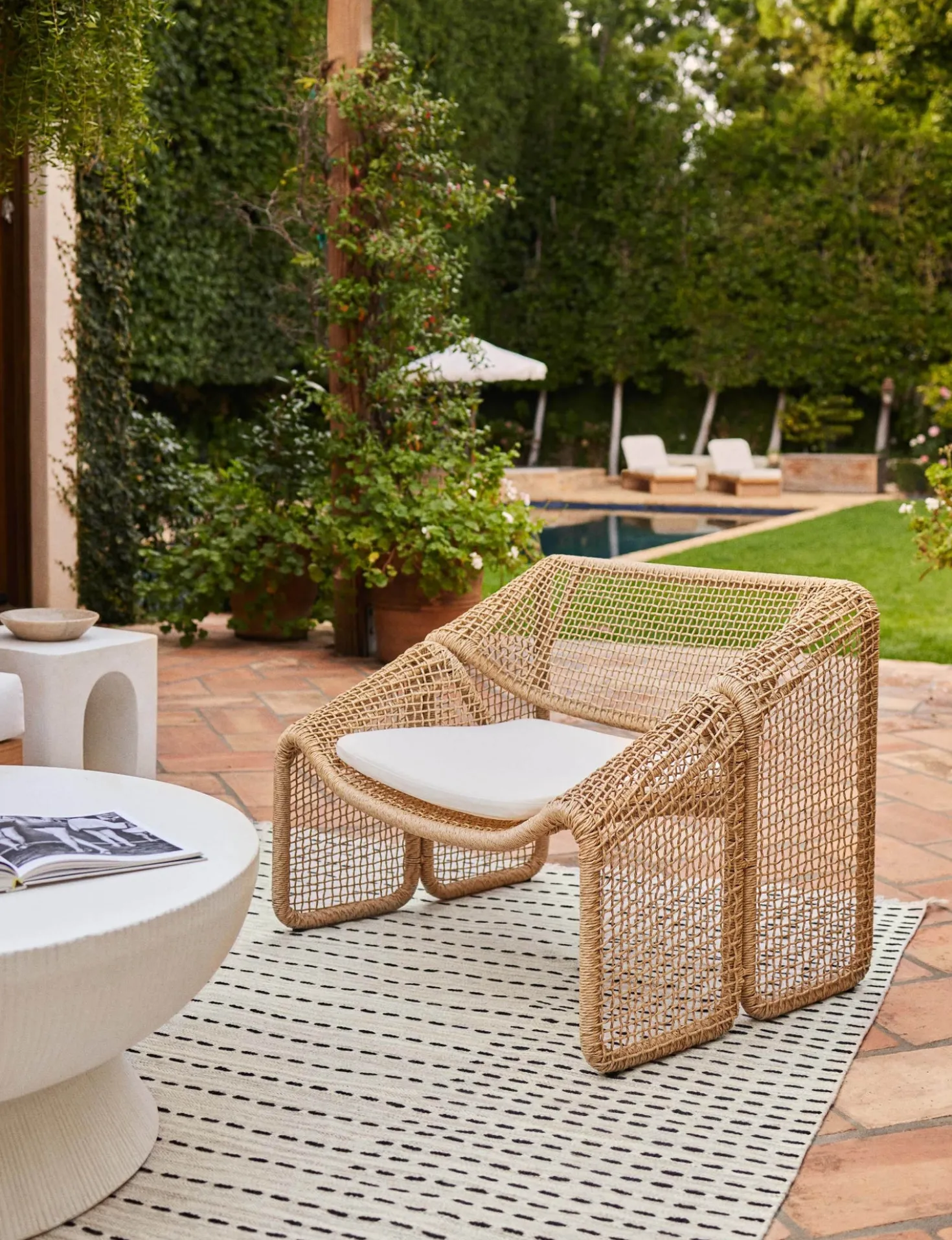 Jolie Indoor / Outdoor Accent Chair