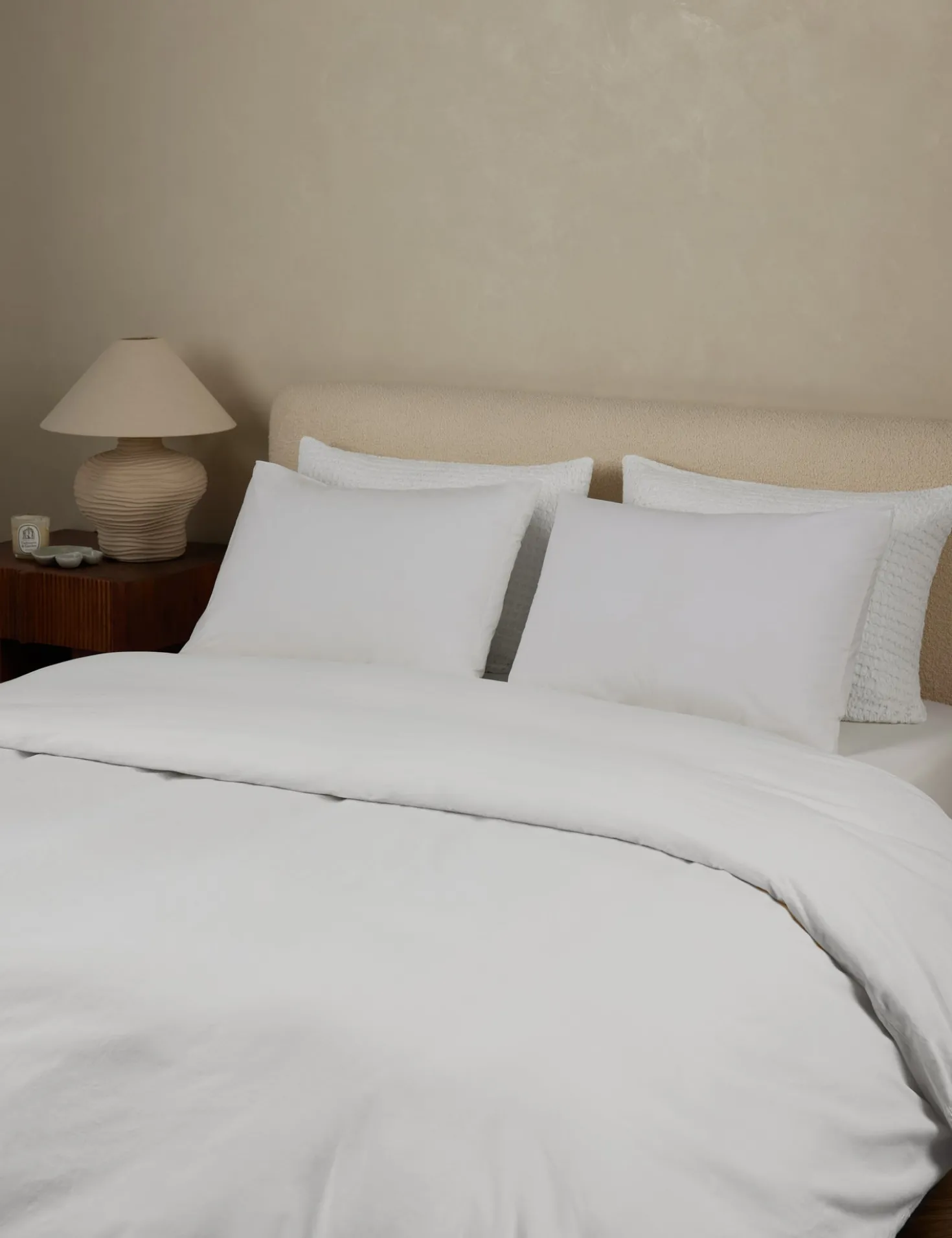 Juna Washed Percale Duvet Cover