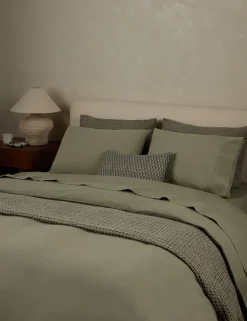 Juna Washed Percale Pillowcases (Set of 2)