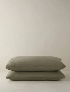 Juna Washed Percale Pillowcases (Set of 2)