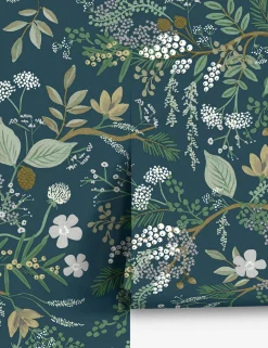 Juniper Forest Premium Peel + Stick Wallpaper by Rifle Paper Co.