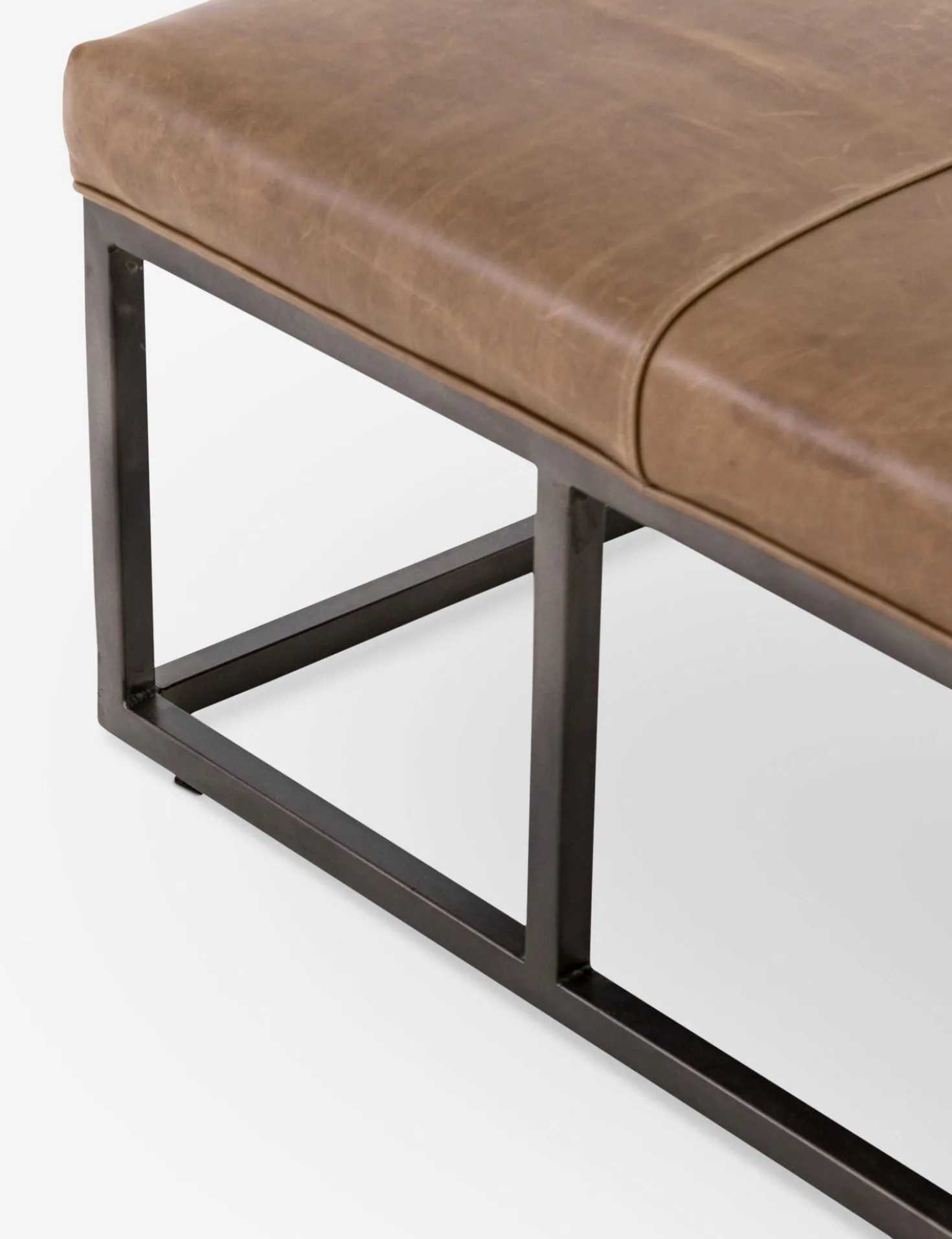 Kabina Leather Bench