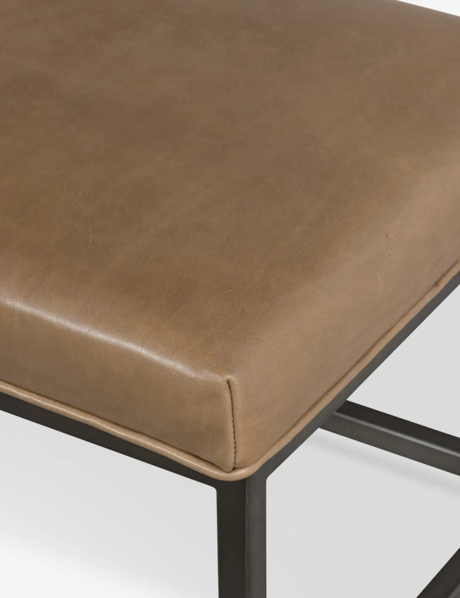 Kabina Leather Bench