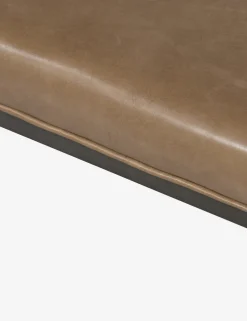Kabina Leather Bench