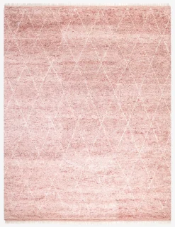 Kaeli Hand-Knotted Wool-Blend Moroccan Shag Rug