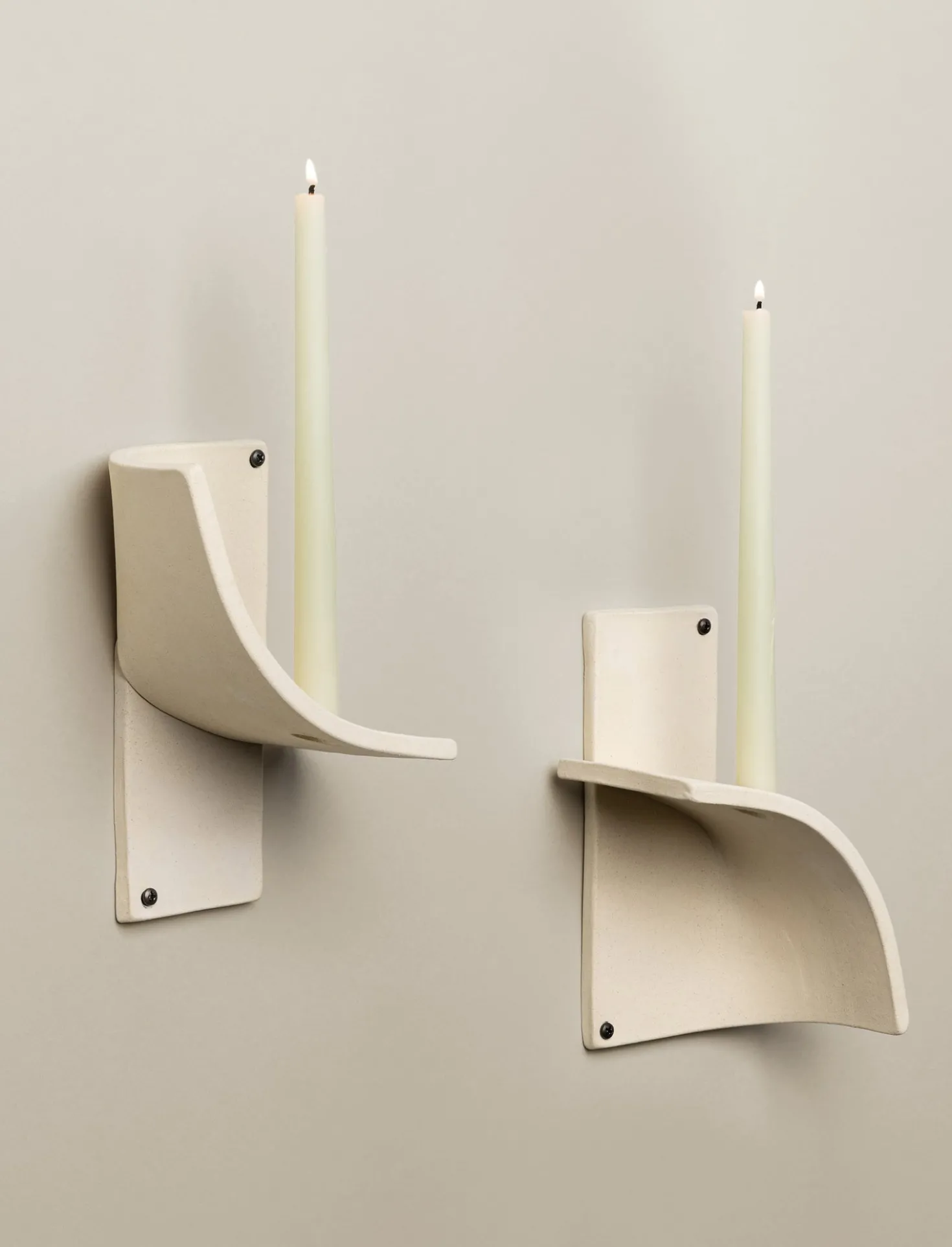 Kahn Candle Sconce by SIN