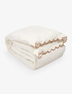 Kelly Linen Duvet Cover by Pom Pom At Home
