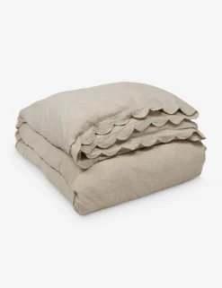 Kelly Linen Duvet Cover by Pom Pom At Home