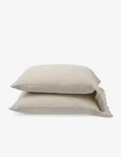 Kelly Linen Pillowcases (Set of 2) by Pom Pom At Home