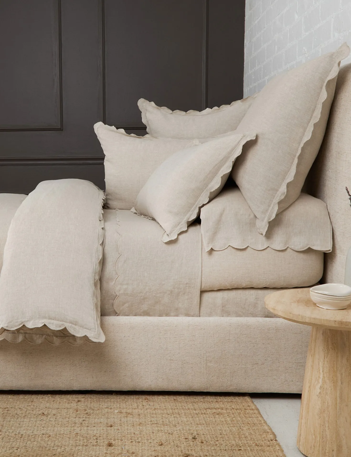 Kelly Linen Sham by Pom Pom At Home
