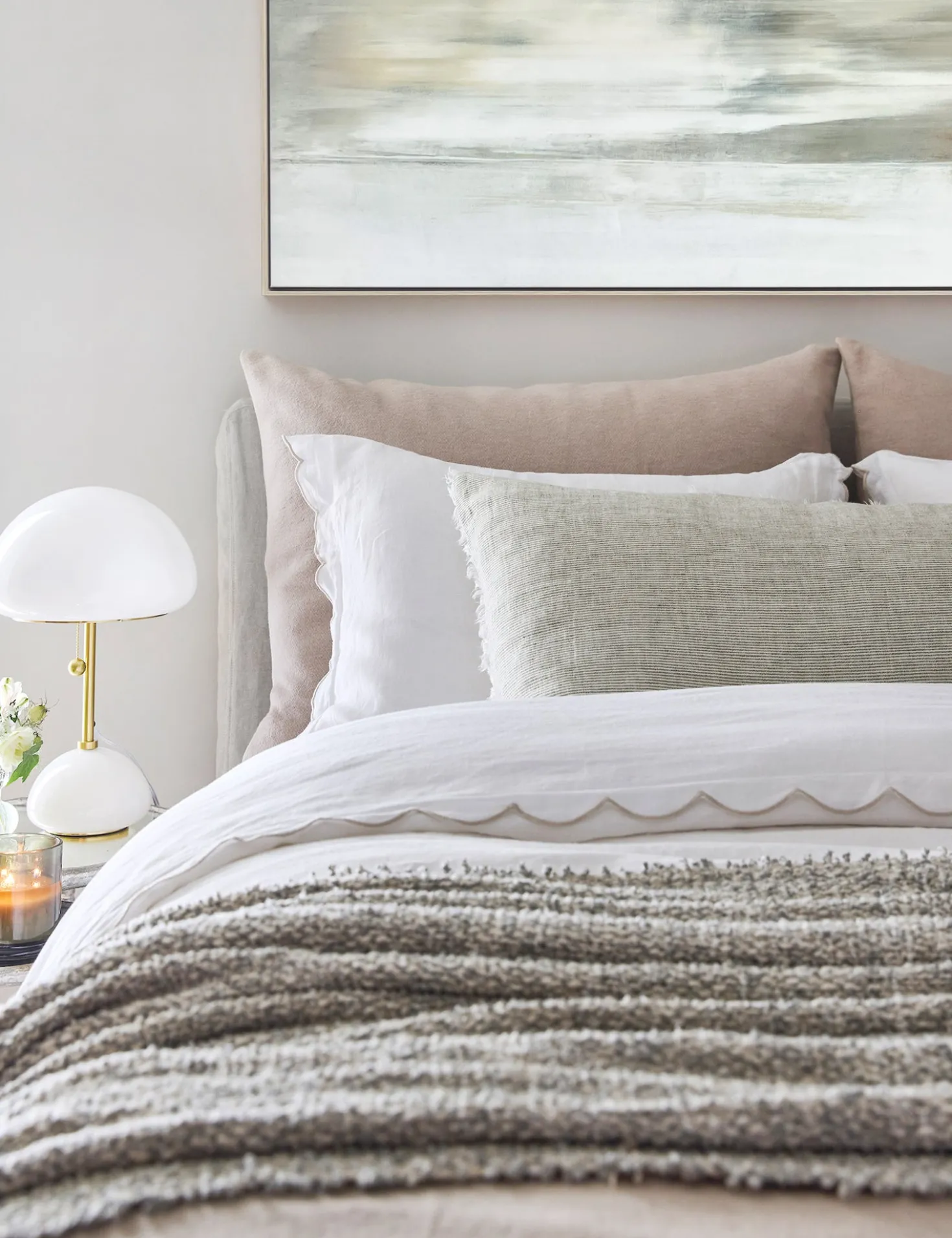 Kelly Linen Sheet Set by Pom Pom At Home