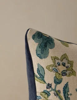 Kelmescott Linen Pillow by Scalamandre