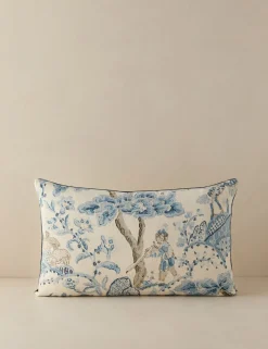 Kelmescott Linen Pillow by Scalamandre