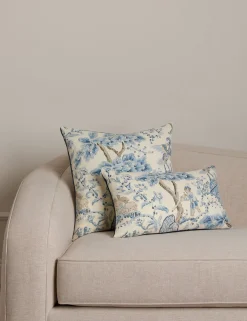 Kelmescott Linen Pillow by Scalamandre