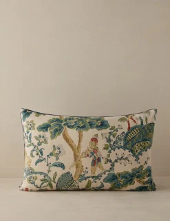 Kelmescott Linen Pillow by Scalamandre
