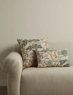 Kelmescott Linen Pillow by Scalamandre