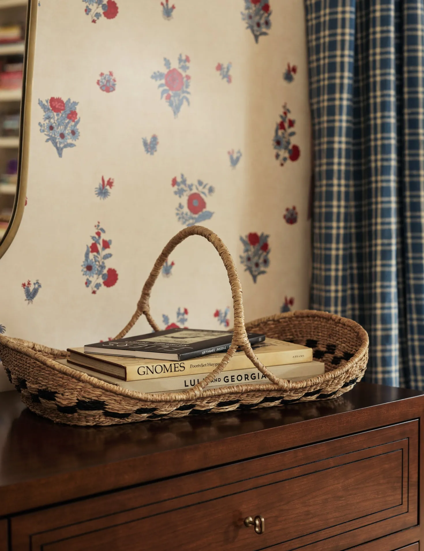 Kemble Woven Handled Basket by Heidi Caillier