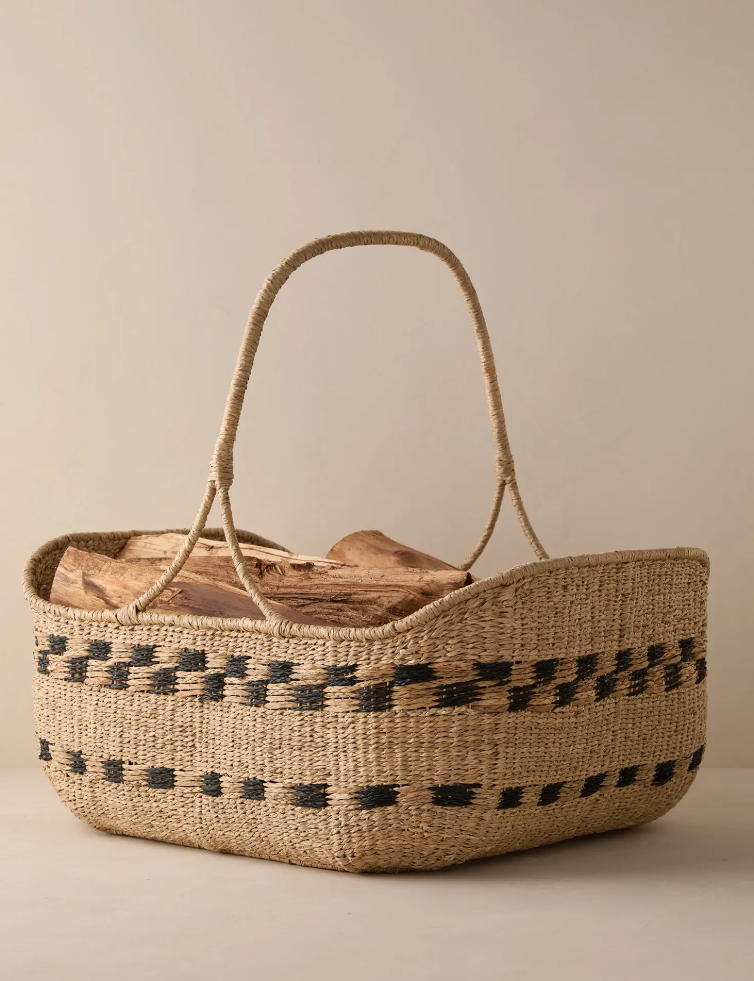 Kemble Woven Handled Basket by Heidi Caillier
