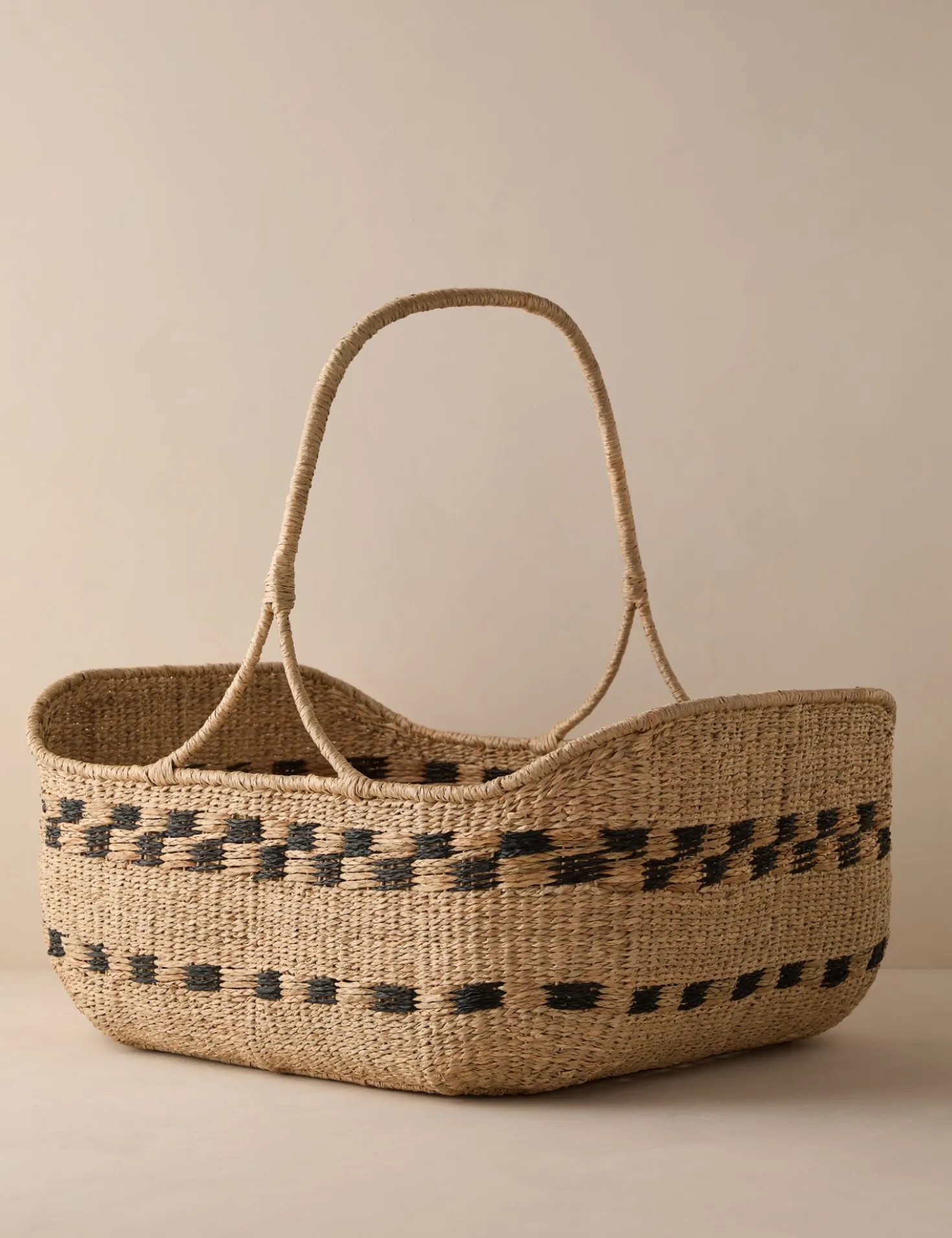 Kemble Woven Handled Basket by Heidi Caillier