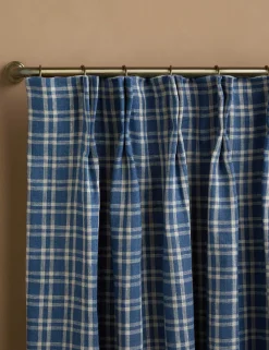 Kemper Pleated Linen Curtain Panel by Heidi Caillier