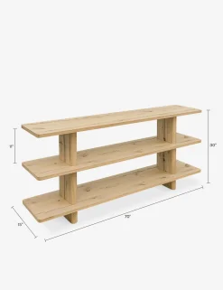 Khaza Low Bookcase