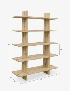 Khaza Tall Bookcase