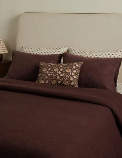 Kingsley Textured Cotton Sham