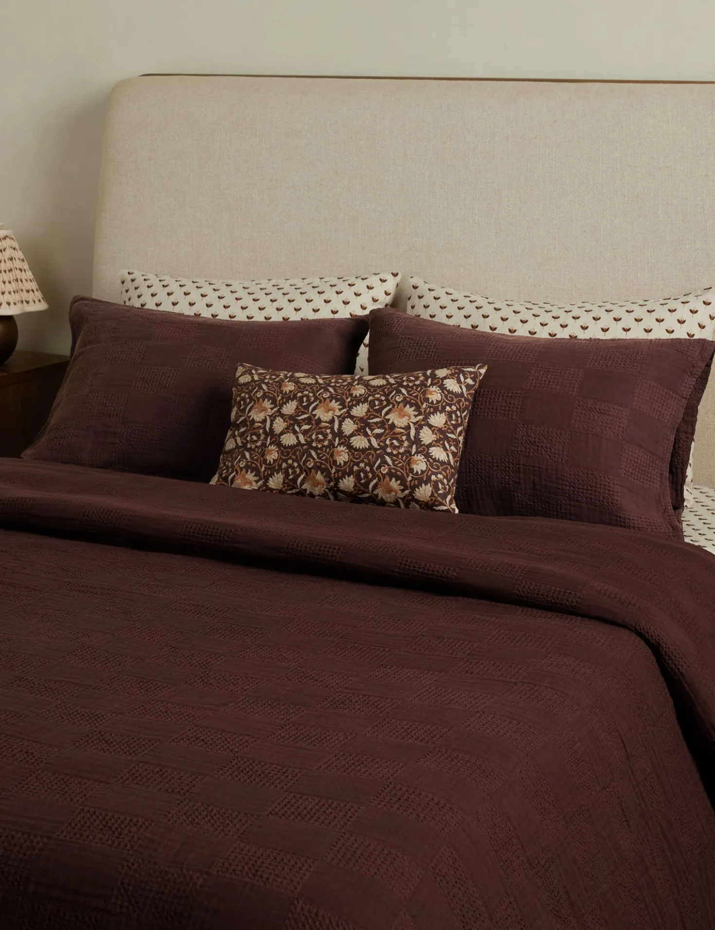 Kingsley Textured Cotton Sham