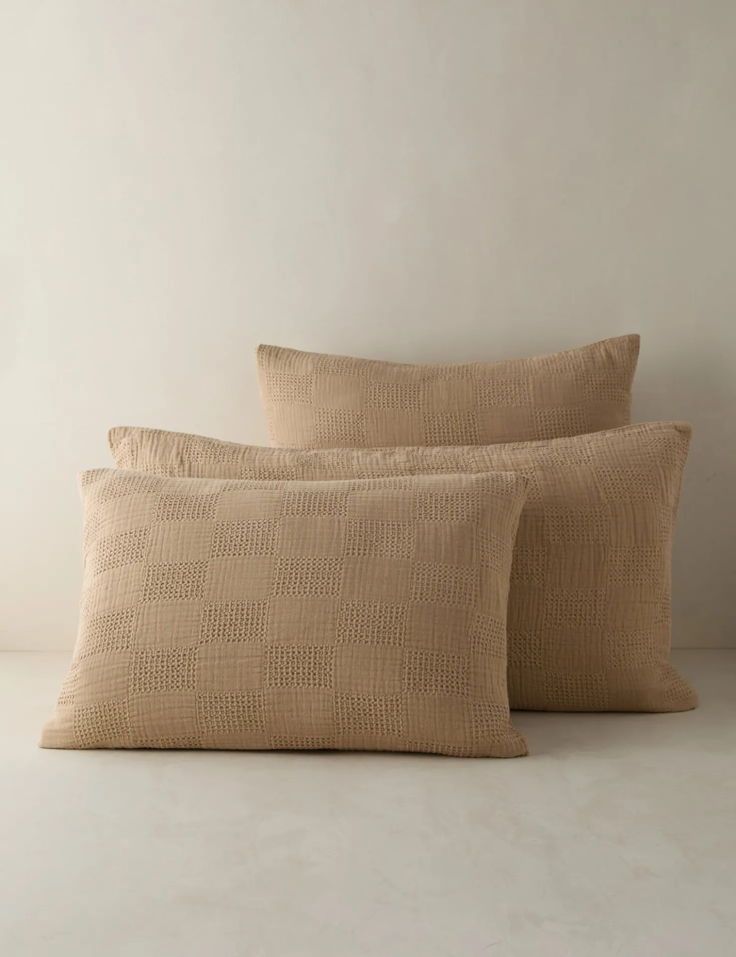 Kingsley Textured Cotton Sham