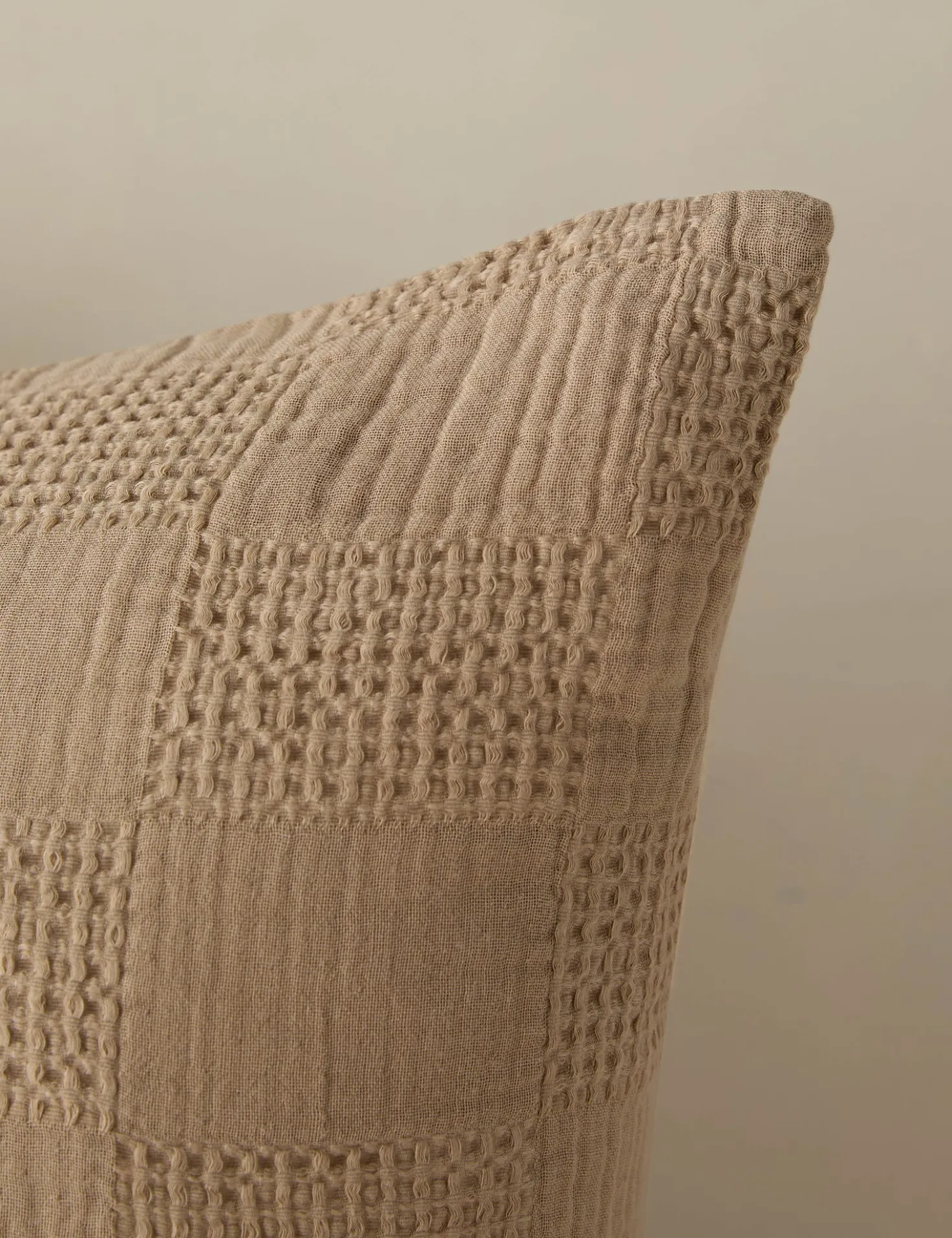 Kingsley Textured Cotton Sham