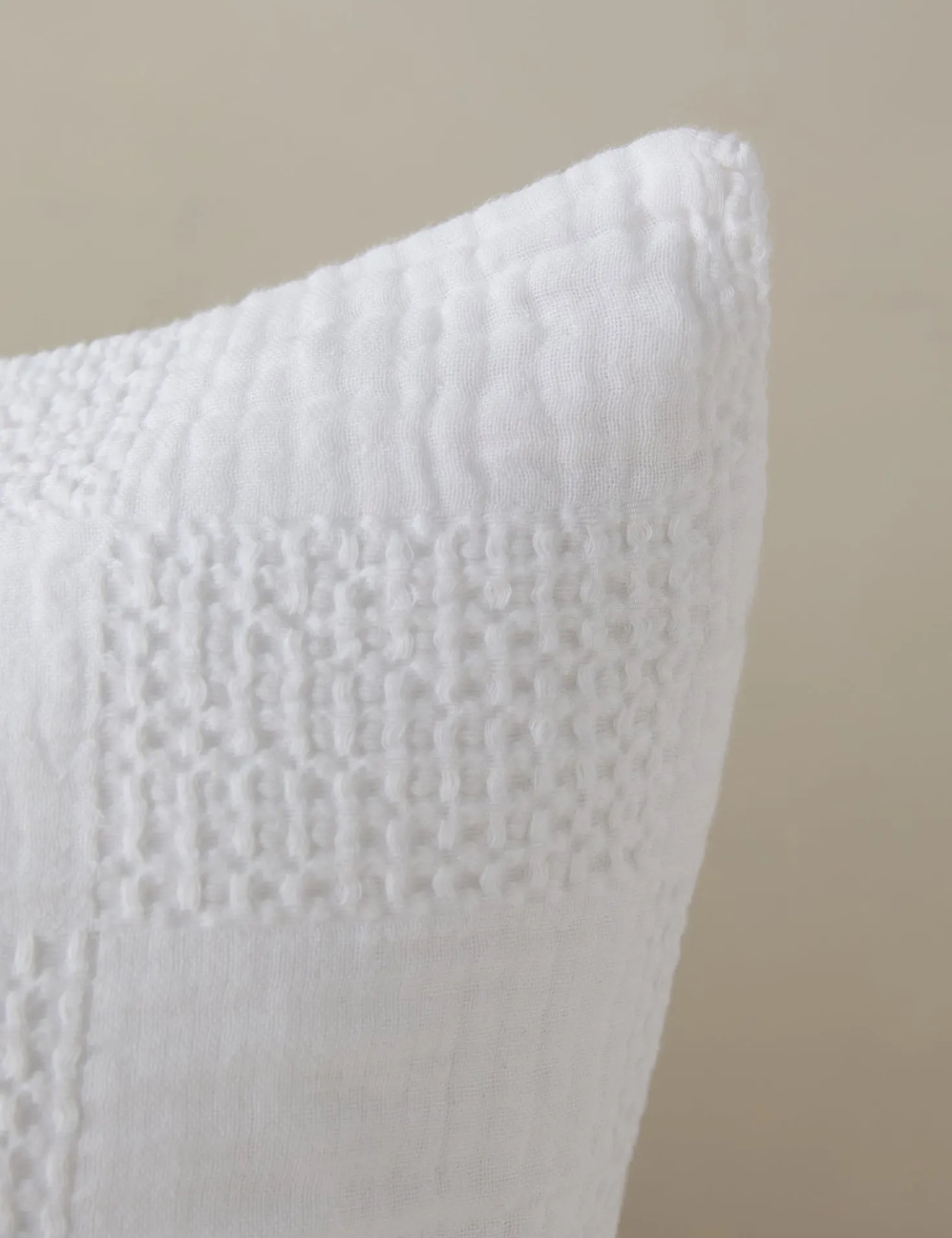 Kingsley Textured Cotton Sham