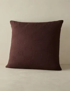 Kingsley Textured Cotton Sham