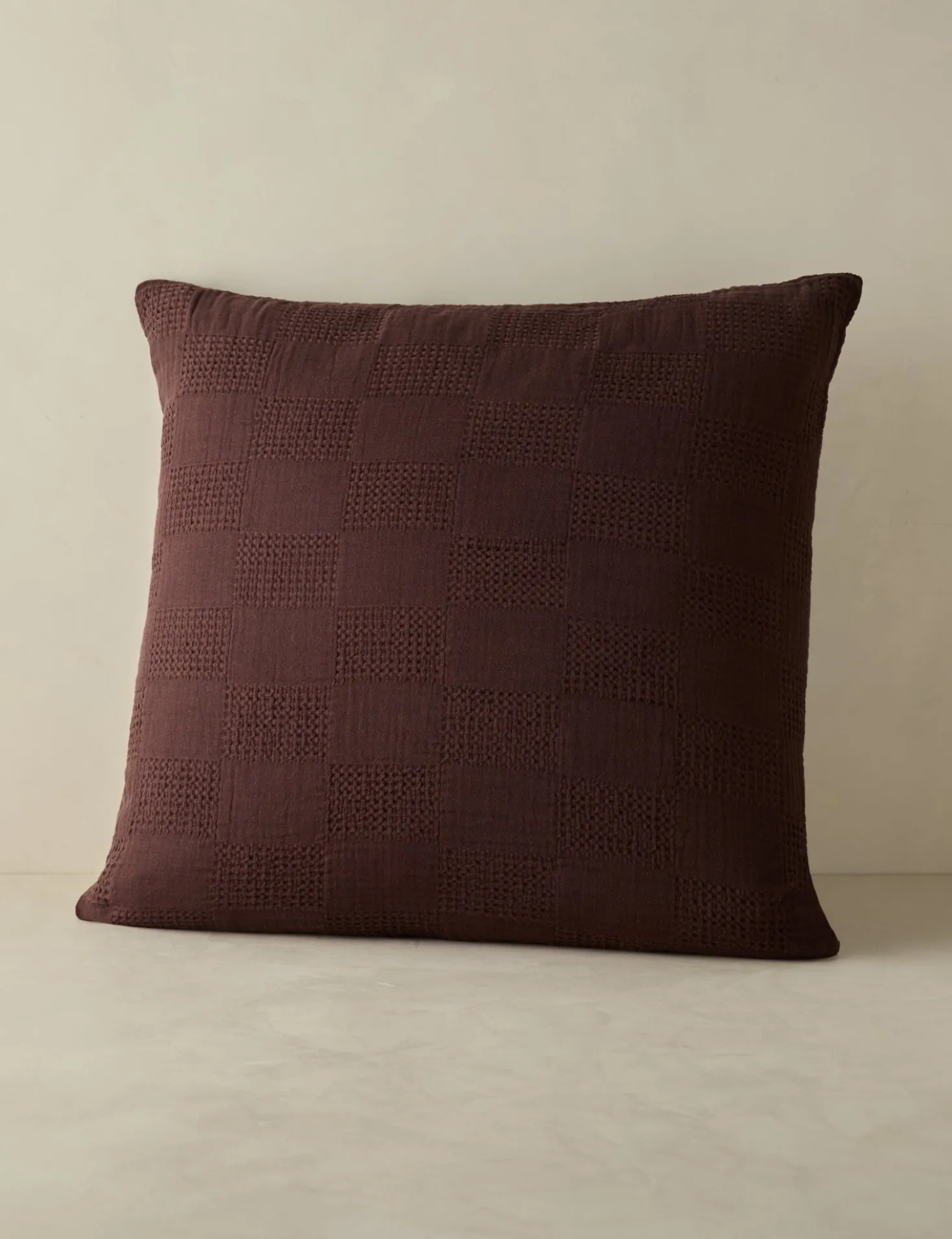 Kingsley Textured Cotton Sham