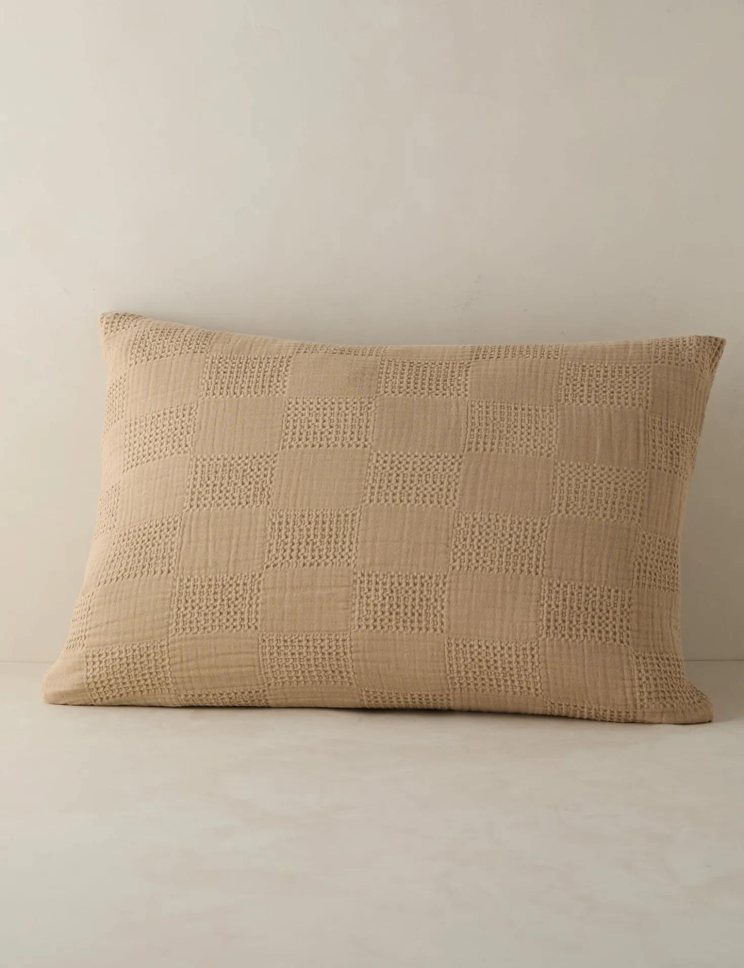 Kingsley Textured Cotton Sham