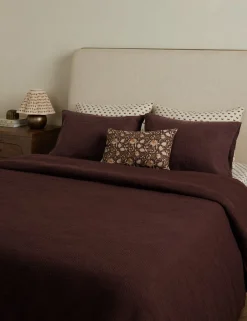 Kingsley Textured Cotton Duvet Cover