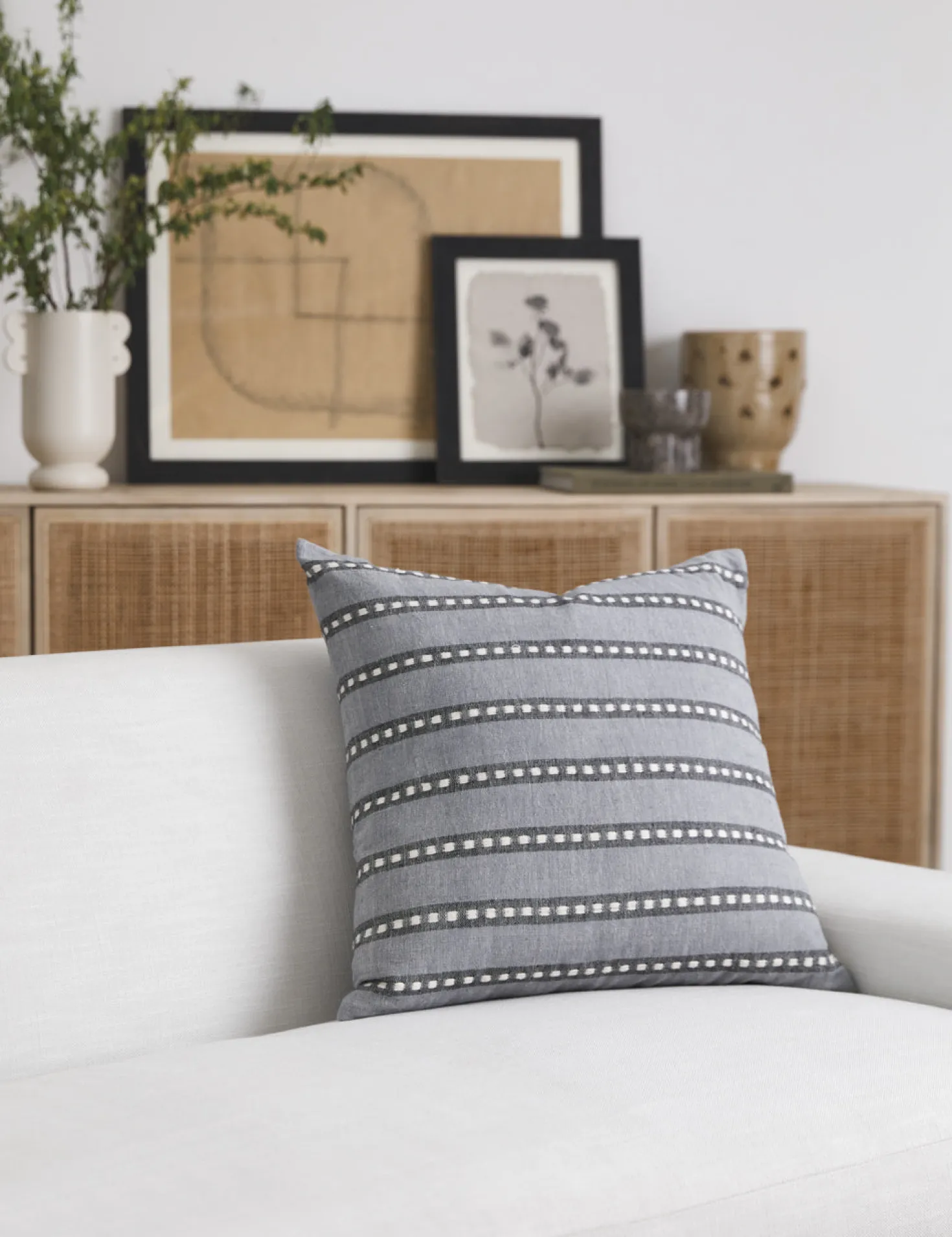 Kombulcha Pillow by Bolé Road Textiles