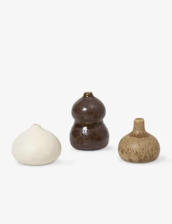 Komo Mini Vases (Set of 3) by Ferm Living