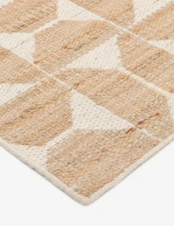 Kriska Hand-Knotted Jute-Blend Rug