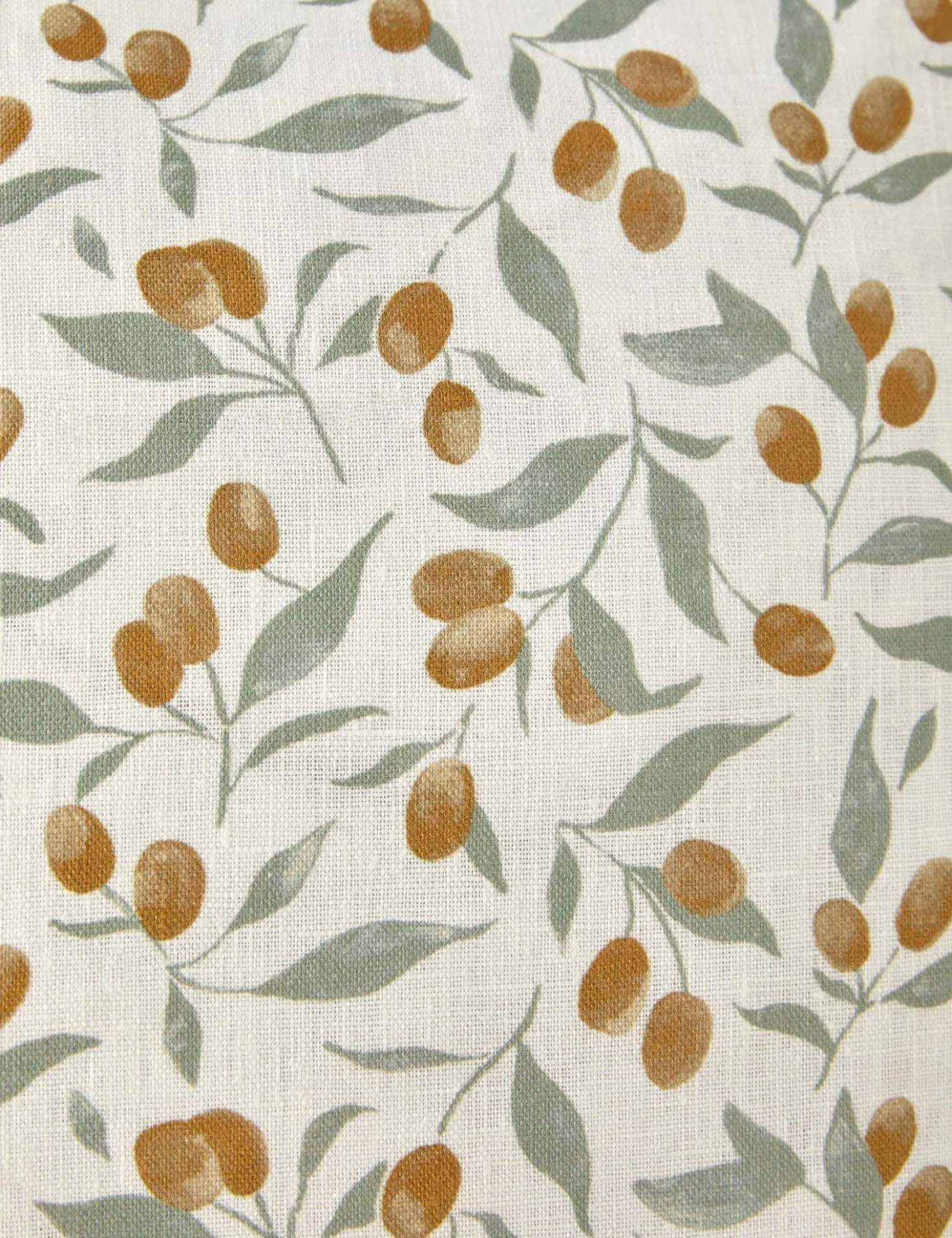 Kumquats Linen Pillow by Rylee + Cru